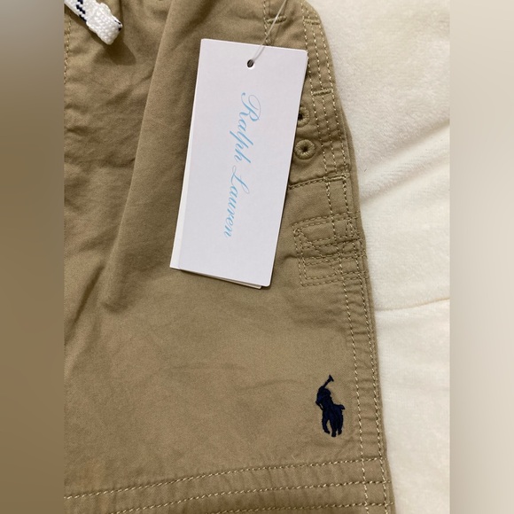NWT POLO RALPH LAUREN KIDS SHORT BABY 18M - Picture 4 of 7